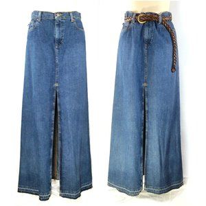 Polo by Ralph Lauren Blue Denim Skirt